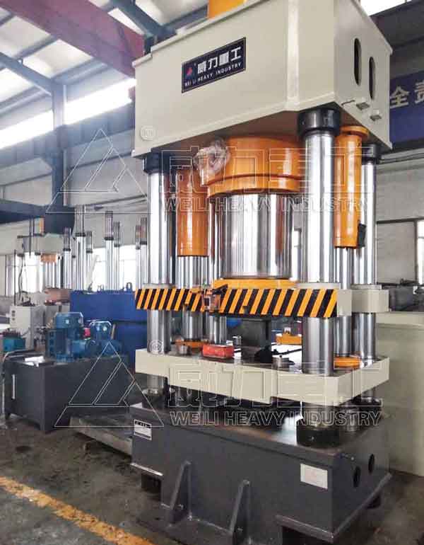 800噸四梁四柱液壓機(jī)，稀土合金粉末成型液壓機(jī)
